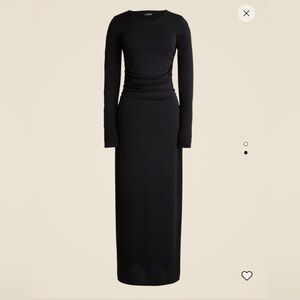 J.Crew Long Sleeve Jersey Crepe Dress